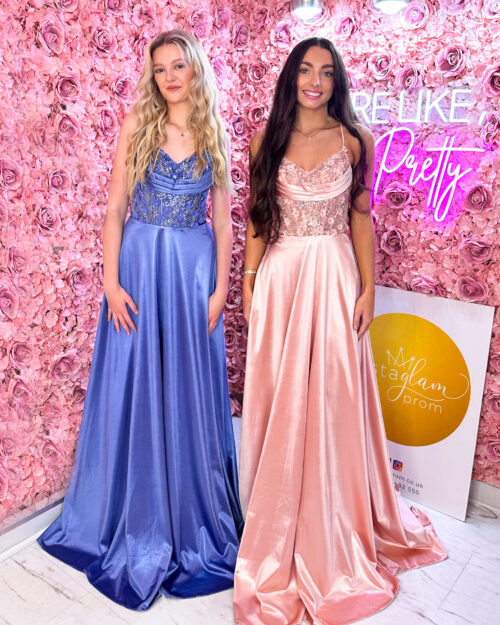 Delilah (Periwinkle & Rose Gold)