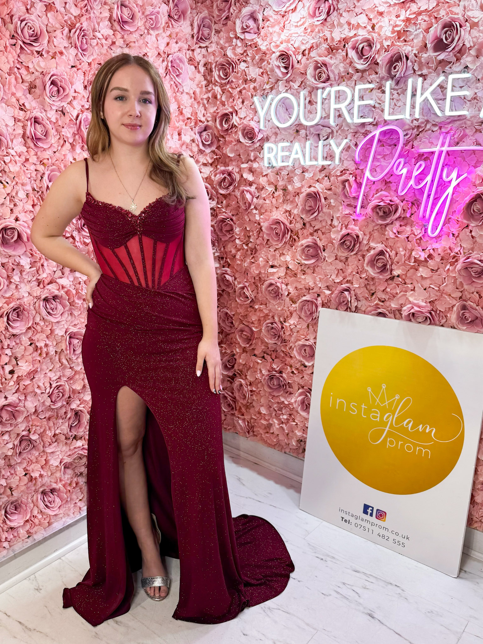 Naomi (Burgundy)